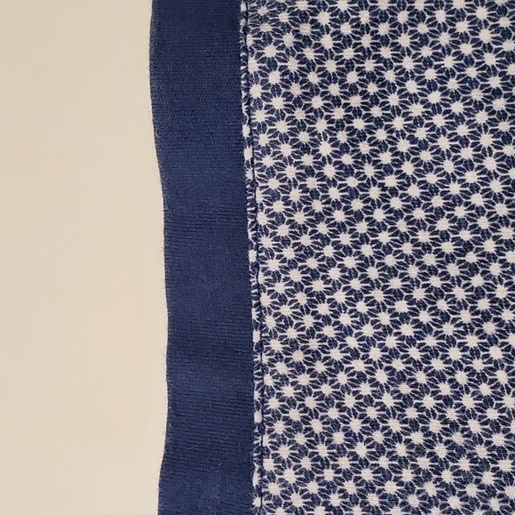 Geometric Cotton Polo Shirt US Small - Toscana Firenze - Picture 7 of 10